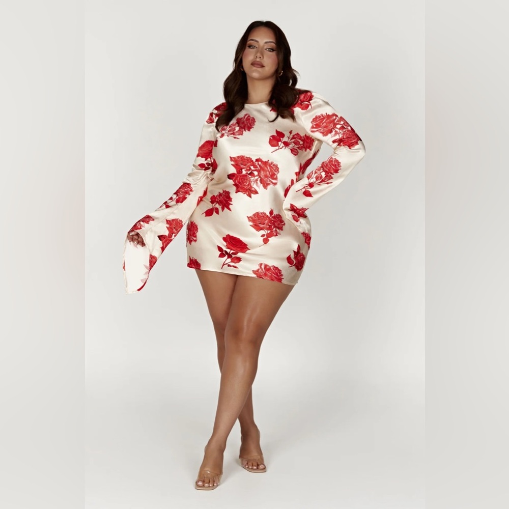 Meshki Davina Mini Dress Satin